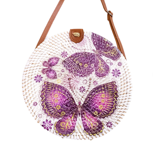 Bolsos de mimbre natural para mujer Diseño de concha de moda con correa de cuero para viajes en la playa Uso diario - Product Image 2