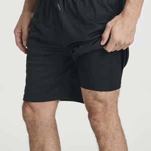 กางเกงว่ายน้ำชายหาดแบบผูกเชือกพิมพ์ลายลำลองชุดใส่วิ่งสำหรับผู้ชายผ้าโพลีเอสเตอร์ออกแบบได้ตามต้องการสำหรับฝึกซ้อมออกกำลังกายฟิตเนส - Product Image 5