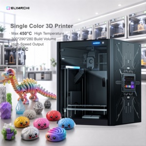 <span class=keywords><strong>Imprimante</strong></span> <span class=keywords><strong>3D</strong></span> FDM fermée de qualité commerciale Elyarchi avec 450 ° Ensemble de buses C et AMS pour impression multicolore - Product Image 1