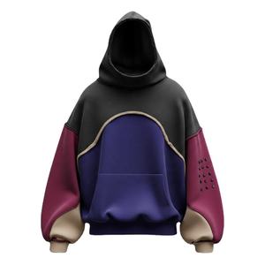 OEM/ODM Sudadera con capucha retro personalizada | Sudadera de lana de gran tamaño de moda - Product Image 3