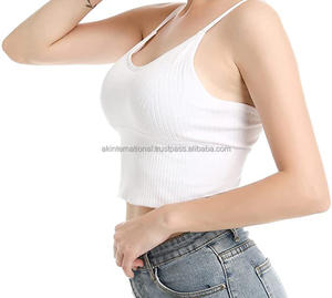 Sujetador Deportivo Sin Costuras de Alta Calidad para Mujer, Marca Saran International, Ropa Deportiva para Yoga, Sujetador Acanalado Profesional a Prueba de Impactos - Product Image 1