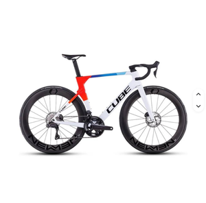 Bicicleta de Carretera de Carreras de 6 Velocidades con Fibra de Carbono Avanzada, NUEVA, CUBE LITENING AERO C68X SLT, Cuadro de Aluminio, Acero Inoxidable - Product Image 4