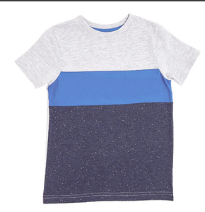 เสื้อลำลองผ้าฝ้าย100% เสื้อยืดแขนสั้นของเด็กผู้ชายและเสื้อโปโลคอกลมเสื้อหรูหราคุณภาพบริการผลิตจำนวนมาก - Product Image 1