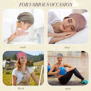 Venta al por mayor estilo desgastado Hombres Mujeres Moda Long Slouchy Beanie Sombreros Oversized Baggy Beanies Gorras para Unisex - Product Image 4