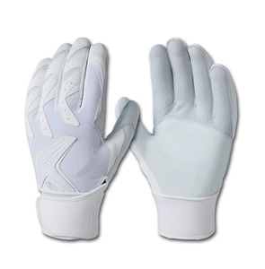 Venta al por mayor de guantes de bateo de béisbol para hombres y mujeres zurdos con logotipo personalizado de piel de cabra acolchada para jugadores del campo - Product Image 1