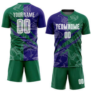 Uniformes de fútbol diseñados para mayor durabilidad y comodidad. Proveedor mayorista que proporciona tela elástica avanzada y características de diseño personalizado - Product Image 1