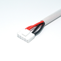Kabel konektor PCB Male 3.96mm VH 4 Pin arus tinggi colokan ke papan Header daya tahan lama untuk aplikasi industri & LED