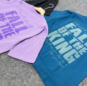 เสื้อยืดคอกลมแขนสั้นสำหรับผู้ชายเสื้อฟิตเนสเข้ารูปผ้าฝ้ายพิมพ์ลายสำหรับออกกำลังกาย - Product Image 2