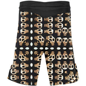 Pantalones cortos MMA de satén de alta calidad para hombres Logotipo personalizado Impreso Patrón sólido Grappling Traje de entrenamiento deportivo Servicio OEM disponible - Product Image 2