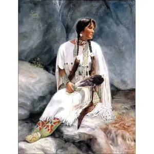Accent figuratif et décor de Detha Watson's Native Art Tile RW-DW004AT - Product Image 1