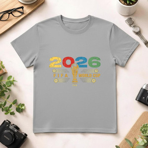 T-Shirt Unisex 210GSM 100% Cotone, Maglietta Casual Oversize con Logo Personalizzato Stampato sul Davanti - Product Image 1