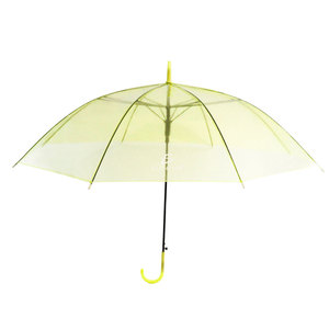 Ombrello Trasparente dal Design Minimalista, Automatico Semi-Articolato a Tre Pieghe, Parasole Dritto per Viaggi - Product Image 3