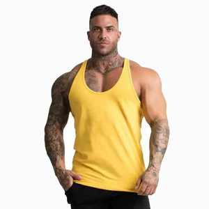 Meilleures ventes Débardeur personnalisé de couleur et de taille pour hommes Débardeur en tissu de coton pour l'été à vendre - Product Image 1