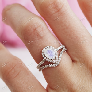 Dainty Shape Lab Grown Diamond 0.12CTW GIA Certified Prong Set Curved Wedding Half Eternity Band 14K White Gold <b>Stacking</b> <b>Ring</b> - Product Image 3