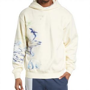 Sweat-shirts à capuche pour hommes, personnalisables, de différentes couleurs, tendance, coupe classique, doublés, respirants, en polyester/coton, pour l'hiver, vente en gros à prix abordable - Product Image 1