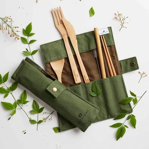 Hot Seller 2025 Bamboo <b>Cutlery</b> <b>Set</b>/ Reusable Bamboo <b>Cutlery</b> <b>Set</b>/ Bamboo <b>Cutlery</b> <b>Set</b> for <b>Travel</b> Made in Eco2go Vietnam - Product Image 5