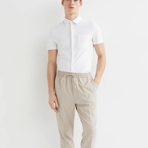 Camiseta Casual de Manga Corta para Hombre, Tejida en Algodón, con Bolsillo, Secado Rápido, Opciones Personalizadas, Moda Otoñal - Product Image 2