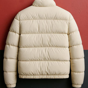 Blouson d'hiver matelassé léger et personnalisé, conçu pour un confort isolant, couches matelassées, approvisionnement en usine - Product Image 4