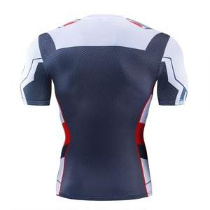 Men's <b>Long</b> Sleeve Rash Guard Custom Fabric Sun Protection for Martial Arts Wear Manufactured in Pakistan - Product Image 5