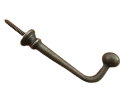 ตะขอเหล็กอุตสาหกรรมขายส่ง ตะขอเกลียวโลหะ ตะขอเหล็กตกแต่ง ตะขอแขวนผนัง ตะขอราง - Product Image 4