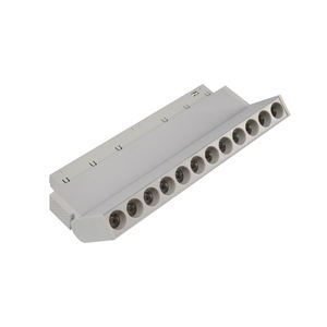 Système d'éclairage sur rail magnétique LED commercial 48V 12W, éclairage sur rail magnétique LED réglable 4000K 1020lm, éclairage sur rail commercial - Product Image 1