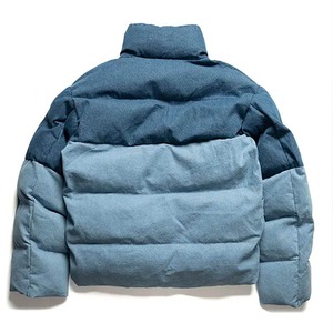 Chaqueta acolchada con capucha, diseño personalizado, estilo callejero, lona lisa de invierno, servicio OEM al por mayor - Product Image 3