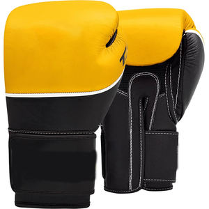 Gants de boxe MMA imprimés en cuir pour grappling Sparring Kick Boxing Plus Size Unisex - Product Image 1