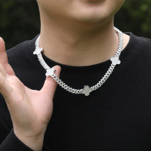 RB gemme all'ingrosso VVS Moissanite 925 <span class=keywords><strong>in</strong></span> argento Sterling 2mm 65mm collana con catena Tennis donne/uomini gioielli <span class=keywords><strong>in</strong></span> oro miglior prezzo <span class=keywords><strong>India</strong></span> - Product Image 3