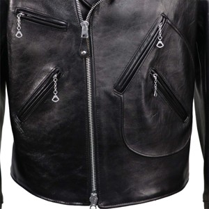 Chaqueta de carreras de cuero para hombre de alta calidad: impermeable, a prueba de viento e ideal para motocicletas - Product Image 5