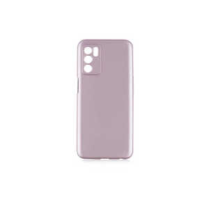 Coque arrière en silicone Netzy SAFA Premier pour Oppo A16, étui de téléphone portable or rose - Product Image 1