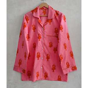 Ensemble de pyjama en coton floral d'été pour femmes, vêtements de détente confortables, vêtements de nuit intimes, doux, respirant, séchage rapide, pour la maison - Product Image 3