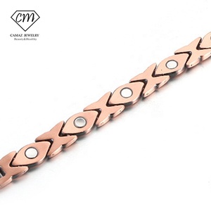 Pulsera Magnética de Cobre Puro, Terapia de Bioenergía, Pulseras de Cobre Auténtico con Imanes <span class=keywords><strong>para</strong></span> Hombres y Mujeres - Product Image 3