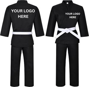 Uniformes de Karate de nuevo estilo, logotipo personalizado y traje de Karate impreso para hombres, uniforme de Karate hecho en Pakistán Jiu Jitsu Kimono - Product Image 5