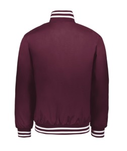Chaqueta Varsity Nueva para Hombre, Color Marrón con Tiras Blancas, Chaqueta de los Bulls de Chicago - Product Image 2