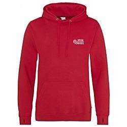 Sweat à capuche imprimé sur le devant 100% coton personnalisé de meilleure qualité avec logo personnalisé et design brodé pour la saison hivernale - Product Image 4