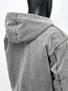 Chaqueta de Trabajo de Lona de Pato Vintage Desgastada Personalizada para Hombre, Chaqueta de Trabajo para Carpintero, Mecánico - Product Image 2