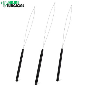 Aguja de Acero Inoxidable con Gancho para Enhebrar, Instrumento Quirúrgico Manual para Extensiones de Cabello, Juego de Instrumentos Quirúrgicos, Color Personalizado, Alta Calidad, CE - Product Image 4
