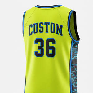 Camiseta de Baloncesto Personalizada Unisex, con Nombre del Jugador, Número y Logotipo del Equipo, Transpirable, de Secado Rápido, para Deportes - Product Image 5