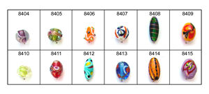 Cuentas de cristal con forma de cono múltiple de diseño hecho a mano único para la fabricación de joyas Cuentas de cristal con forma de cono de precio más bajo para la fabricación de pulseras - Product Image 2