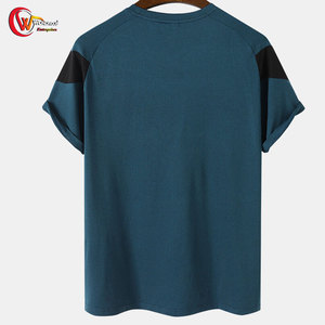 Camisetas de Hombre Cómodas y a la Moda, Hechas a Medida, Ecológicas, de Secado Rápido, Transpirables, de Poliéster/Algodón, MOQ Bajo - Product Image 2