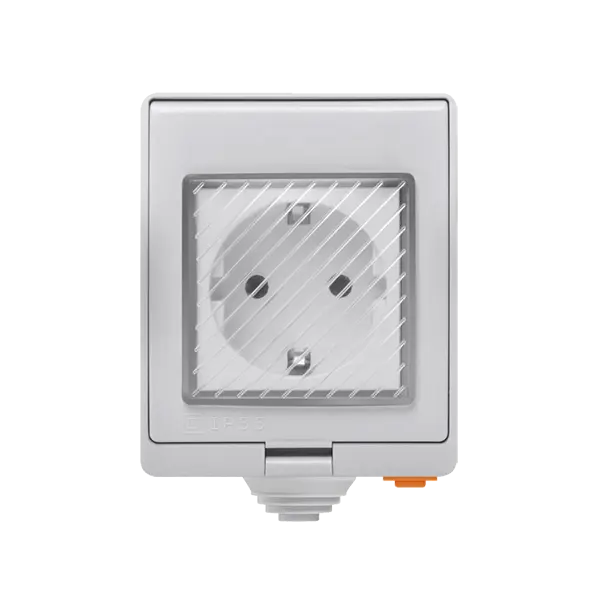 S55-195014 WATERPROOF SMART SOCKET GERMAN Wifi Switch Home Wall Switch Smart Automation EU Plug IP55