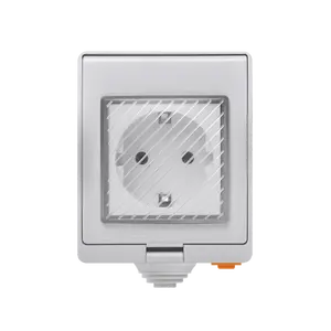 S55-195014 WASSERDICHTE SMART SOCKET DEUTSCHER Wifi-Schalter Home Wand schalter Smart Automation EU-Stecker IP55