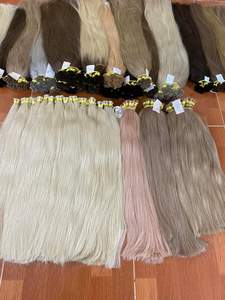 High Quality 100% Virgin Remy Human Hair Extension Virgin Vietnamese Raw Hair Bundles Bulk Unprocessed Natural Style <b>Wig</b> Vietnam - Product Image 5