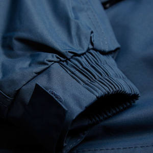 Veste coupe-vent à manches longues coupe ajustée et élégante pour hommes, vêtements d'extérieur respirants pour l'hiver de grande taille avec logo personnalisé - Product Image 6