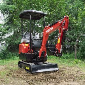 Miniexcavadora de Alto Rendimiento HT12 de 1.2 Toneladas con Cabina Cerrada y Brazo Giratorio, Compre Ahora a Precio Económico - Product Image 2