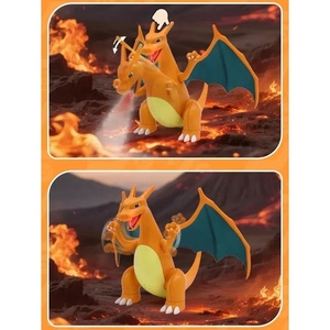 Pokémon veilleuse Spray Charizard Charmander Eevee modèle Figure électrique émettant du son ornement poupée Figure cadeau jouet - Product Image 4