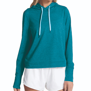 Sudadera con capucha cálida y acogedora esencial para mujer con estilo 2025, sudadera de lana con cordones, cremallera, ropa informal estampada para invierno - Product Image 1