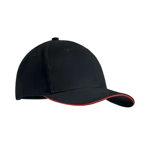 Casquette de merchandising personnalisée Tepako à 6 panneaux pour chapeaux et casquettes promotionnels - Product Image 1