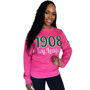 Sudadera Deportiva Power Abaan para Mujer, Forrada de Felpa, Transpirable, de Chenilla, para Invierno y Otoño, Personalizada, Color Rosa, Suave y de Primera Calidad - Product Image 1