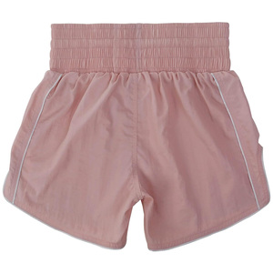 Pantalones cortos de boxeo OEM para mujer con tela transpirable de ajuste personalizado para entrenamiento de gimnasia y partidos Etiqueta Privada disponible - Product Image 2